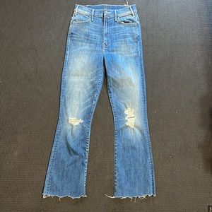Hustler ankle chew jeans